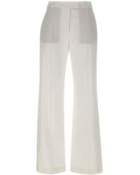 Eleventy - Pleated Straight-Leg Pants - Lyst