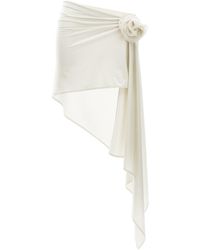 Magda Butrym - Asymmetrical Mini Skirt - Lyst
