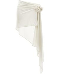 Magda Butrym - Asymmetrical Mini Skirt - Lyst