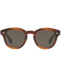 Oliver Peoples - Oval-Frame Sunglasses - Lyst