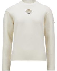 Moncler - X Willow Smith Eyelet Wool Cashmere Jumper - Lyst