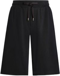 Dolce & Gabbana - Logo Patch Bermuda Shorts - Lyst