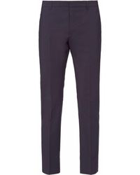 Prada - Straight Leg Tailored Pants - Lyst