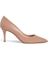 Gianvito Rossi - Pointed-Toe Slip-On Pumps - Lyst