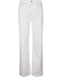 Haikure - Logo Patch Wide-Leg Jeans - Lyst
