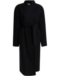 KHAITE - Deena Belted Wool Coat - Lyst