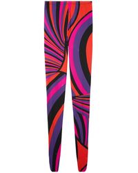 PUCCI - Pucci Iride Semi-Opaque Patterned Tights - Lyst