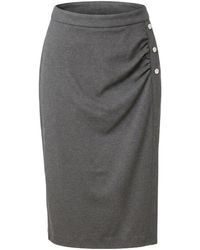 Pinko - Full Milano Knit Pencil Skirt - Lyst
