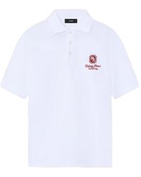 Amiri - Logo Oversized Polo Shirt - Lyst