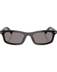Prada - Eyewear Rectangle Frame Sunglasses - Lyst