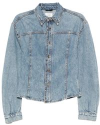 Haikure - Button-Up Denim Jacket - Lyst