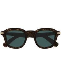 Cartier - Round Rectangle Sunglasses - Lyst