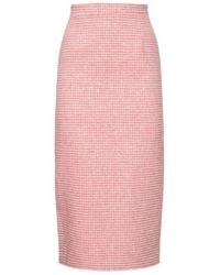 Alessandra Rich - High-Waisted Sequined Skirt - Lyst