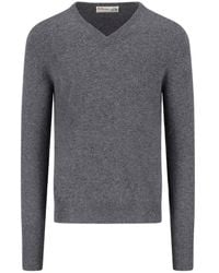 Ballantyne - V-Neck Knitted Jumper - Lyst