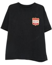 Rhude - Filtaro Crest Graphic T-Shirt - Lyst
