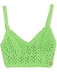Dolce & Gabbana - Top Viscose, Polyamide - Lyst
