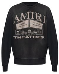 Amiri - Graphic Printed Crewneck Sweatshirt - Lyst