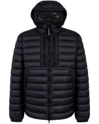 C.P. Company - Long-Sleeve Hooded Down Jacket - Lyst