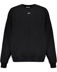 Off-White c/o Virgil Abloh - Logo Back-Arrow Sweatshirt - Lyst