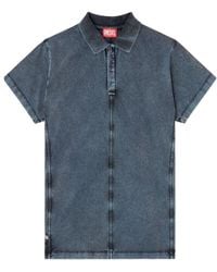 DIESEL - T-Nomely Buttoned-Fastening Polo Shirt - Lyst