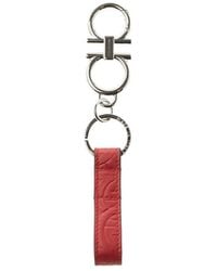 Ferragamo - Gancini Key Ring - Lyst