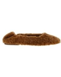 Dries Van Noten - Fur Ballet Flats - Lyst