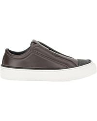 Brunello Cucinelli - Monili-Chain Slip-On Sneakers - Lyst