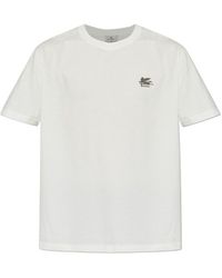 Etro - Pegaso Printed Crewneck T-Shirt - Lyst