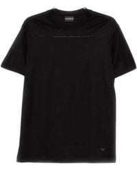 Emporio Armani - Crewneck Short-Sleeved T-Shirt - Lyst
