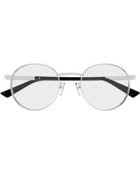 Gucci - Eyewear Round Frame Glasses - Lyst