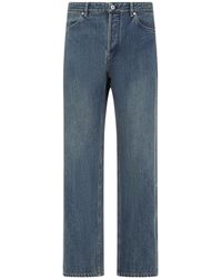 Jil Sander - Regular Denim Trousers - Lyst