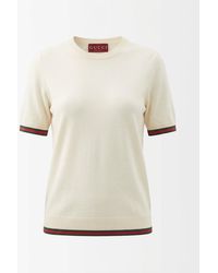 Gucci - Extra Fine Knit Top - Lyst