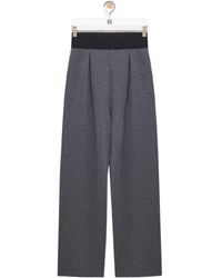 Loewe - Elastic Waist Casual Pants - Lyst