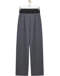 Loewe - Elastic Waist Casual Pants - Lyst
