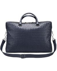 Bottega Veneta - Logo Details Portable Briefcase - Lyst
