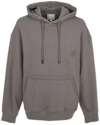 WOOYOUNGMI - Flower Back Logo Hoodie - Lyst