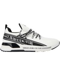Versace Jeans Couture - Couture Logo Printed Low-Top Sneakers - Lyst