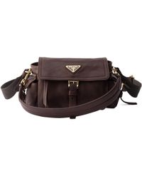 Prada - Explore Nappa Leather Mini-Bag - Lyst