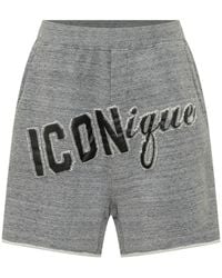 DSquared² - Iconique Big-Fit Shorts - Lyst