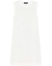 Fabiana Filippi - Crew-Neck Sleeveless Mini Dress - Lyst