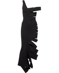 Mugler - Open-Back One-Shoulder Dress - Lyst