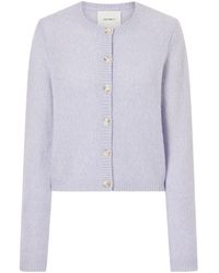 Lisa Yang - Felicia Cashmere And Silk-Blend Cardigan - Lyst