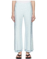 Jil Sander - Flower Jacquard Trousers - Lyst