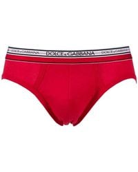 Dolce & Gabbana - Elastic Waist Briefs - Lyst