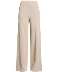 Max Mara - Solid Color Wide-Leg Pants - Lyst