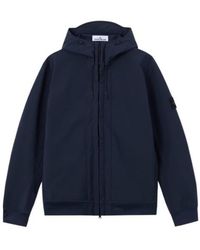 Stone Island - Logo Patch Drawstring Jacket - Lyst