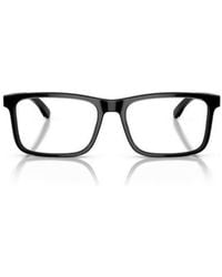 Emporio Armani - Rectangle-Frame Glasses - Lyst