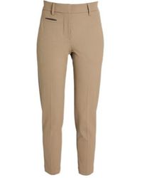 Brunello Cucinelli - Mid-Rise Slim-Fit Dress Trousers - Lyst