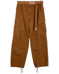 Sacai - X Carhartt Wip Duck Belted Cargo Pants - Lyst