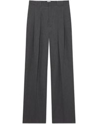 CASABLANCA - Pleated Detail Casual Pants - Lyst